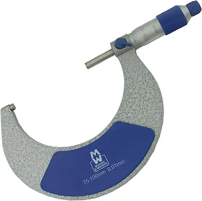 Moore & Wright Micrometer Metric 75-100mm MW200-04 Outside Micrometer From RDG • £53.57