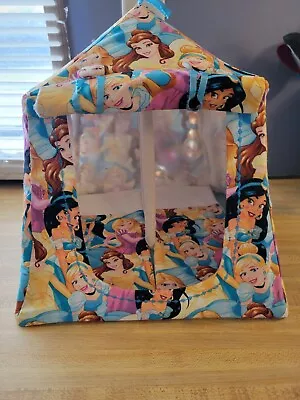 Handmade Unbranded Disney Princess Doll Play Collapsible Tent American Girl Size • $30