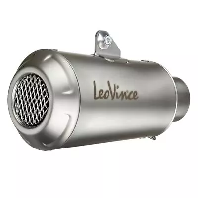 Leovince LV 10 Slip On Exhaust Muffler Pipe Silencer SS Monster 797 17-20 • $233.96