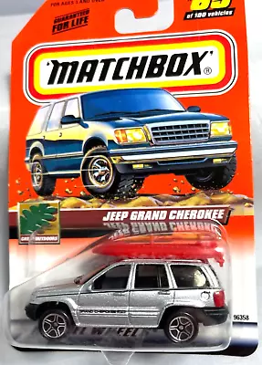 MATCHBOX     JEEP GRAND CHEROKEE   From 2000 COLL #65 Of 100 • $8