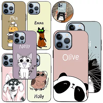 Lovely Animals Cover For IPhone 15 Pro Max 14 13 12 11 7 Personalized Phone Case • $7.99