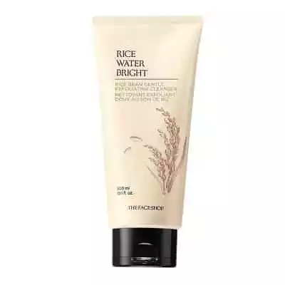 The Face Shop Rice Water Bright Gentle Exfoliating Foaming Cleanser 300ml • $14.99