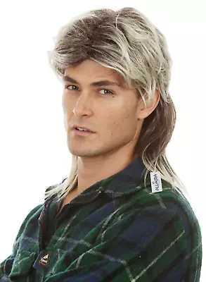 Blonde Mullet Wigs For Men 70S 80S Costumes Mens Fancy Party Accessory  • $24.99