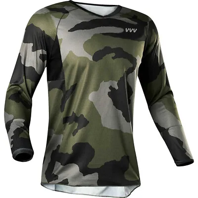 Men Cycling Jersey Jacket Ride Bike Motocross MTB Sports Shirt Downhill Clothing • $19.95