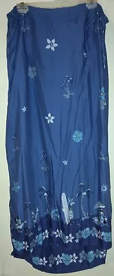 Disney Store Original XXL Mickey Minnie Goofy Donald Tropical Wrap Skirt Women's • $25