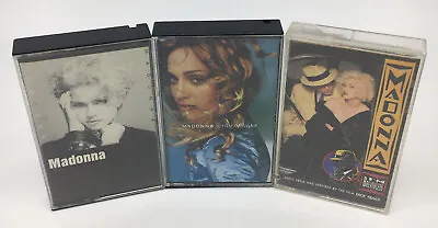 Madonna Cassette Lot (3) Self Titled Ray Of Light I’m Breathless • $14.99