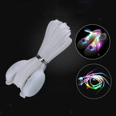 £6.66 • Buy LED Shoe Laces Flash Light Flashing Nylon Party Shoe String Multicolor