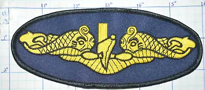 Us Navy Insignia Double Fish Or Dolphins Vintage 6  Patch • $8