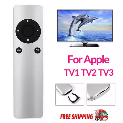 $4.79 • Buy Remote Control Compatible For Apple TV1 TV2 TV3 Universal Replacement Infrared