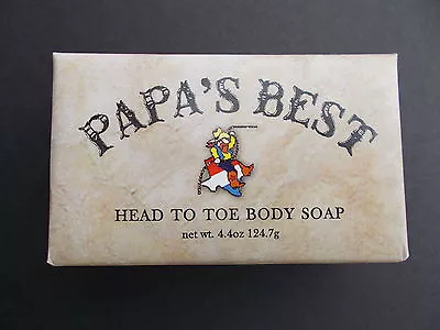 Papa's Best Antifungal Tea Tree Oil Soap For Athlete Foot Jock Itch Acne 2 Bars • $13.99