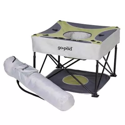 GoPod Adjustable Height Travel Activity Seat With Cupholder (Open Box) • $31.78