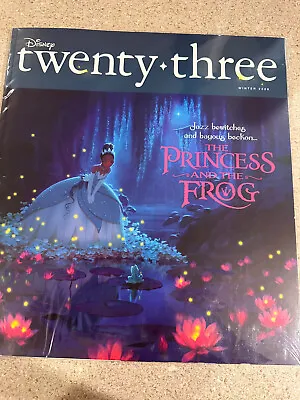 D23 Disney Twenty-Three Magazine Winter 2009 New The Princess And The Frog • $12.99