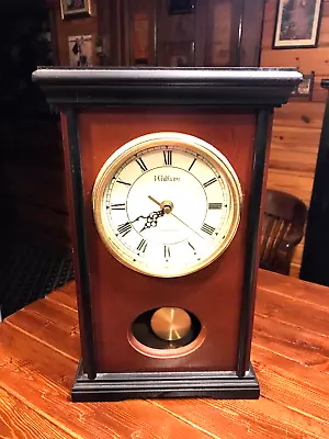 Waltham Westminster Mantle Shelf Case  Clock - Quartz Chiming Pendulum  15 1/2  • $40
