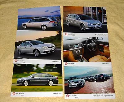 Vauxhall Vectra C Press Photos X 6 Inc SRi & Elite 2003-2005 • $7.46