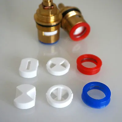 Replacement Discs & Silicone Washers For 3/4  Bath Ceramic Tap Valve Cartridge  • £9.99