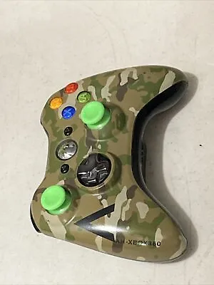 $39.99 • Buy Halo 4 Limited Edition Camouflage AN-Xbox 360 Wireless Custom Controller Tested