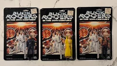 1979 Vintage Mego BUCK ROGERS 25th Century TIGER MAN DRACO KANE - Carded Lot 3 • $120