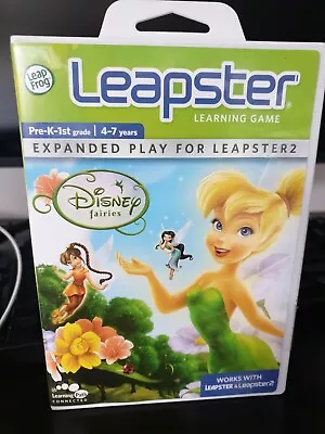 Leapfrog Leapster Disney Fairies. Age 4-7  Expanded Play For Leapster 2 • $10