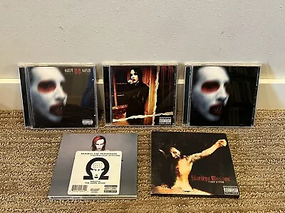 Marilyn Manson 6 Disc CD / DVD Lot - Golden Age Of Grotesque Deluxe Holy Wood • $59.99