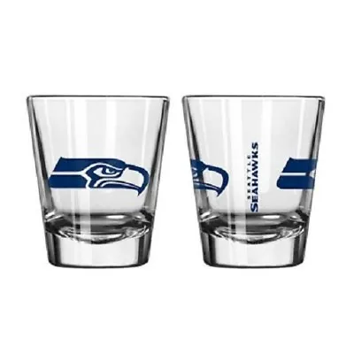 $10.95 • Buy Seattle Seahawks Game Day Logo Shot Glass NEW