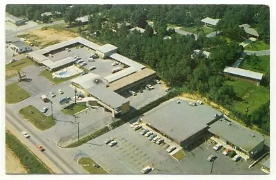 Macon GA Ambassador Motel Aerial View Postcard ~ Georgia • $2.99