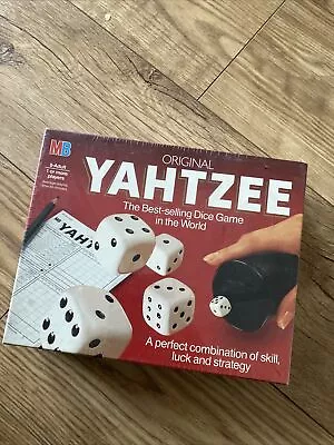 ORIGINAL YAHTZEE Dice Game By MB GAMES 1982 - New & Sealed • £20