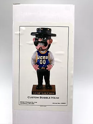 UCSB Olé Mascot Bobble Head NCAA Basketball Santa Barbara Gauchos Rare • $99.99