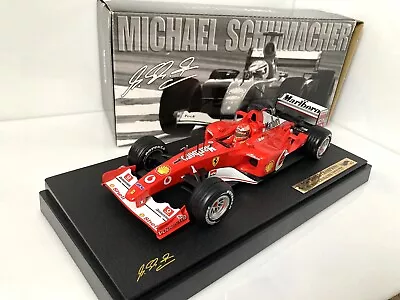 NMIB 1:18 - MICHAEL SCHUMACHER 2001 WORLD CHAMPION - F1 Ferrari - MARLBORO DECAL • $180.53