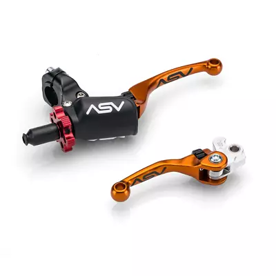 2007-2024 Honda CRF150R ASV Inventions F4 Brake & Clutch Lever PRO PACK Orange • $250