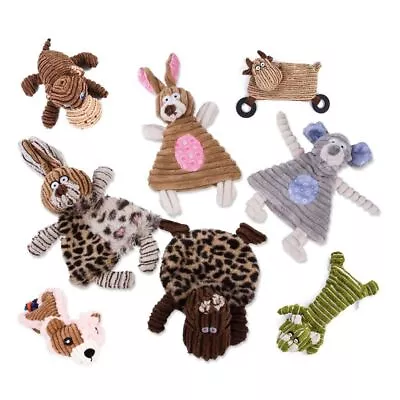 £5.74 • Buy Dog Puppy Toy Stuffing Plush Floppet Flattie Rabbit Crocodile Sheep Squeak Teddy