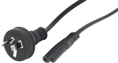 IEC C7 Figure 8 To Australian Approved Mains 2 Pin Plug Power Cable 7A 0.5 To 5M • $5.99