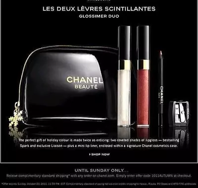 CHANEL Beauty Black Maquillage Makeup Trousse Bag Pouch Clutch   Large Size • $49.50