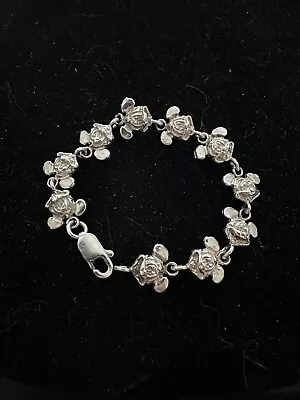 Baby's First Silver Plated Mickey Mouse Themed Link Bracelet 5  • $33