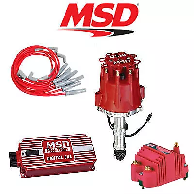 Skspeed MSD 9122 EZKMSD KIT - Digital 6AL/Dist/Wires/SS Coil Buick 400/430/455 • $1044.95