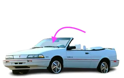 Fits: 1990-1994 Chevrolet Cavalier-Pontiac Sunbird 2D Con Front Windshield Glass • $289.95