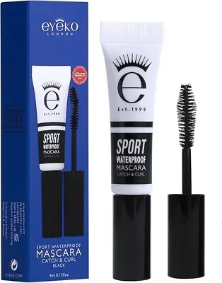 Eyeko Sport Waterproof Mascara Catch & Curl 4ml - Black Noir • £9.99