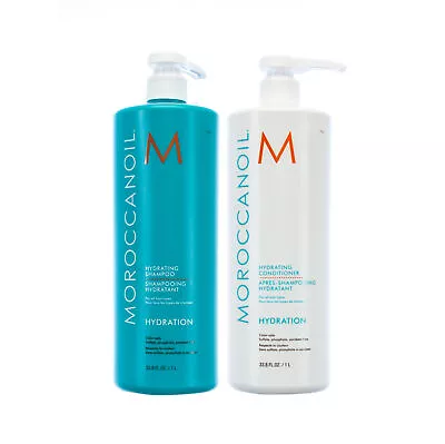 Moroccanoil Hydrating Shampoo And Conditioner 33.8oz/1L SET • $105