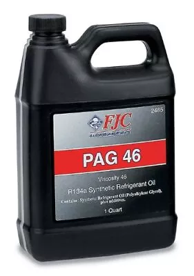FJC Inc. 2485 Fjc 2485 Pag-46 - Synthetic Pag Refrigerant Oil For R134a; Quart • $28.66