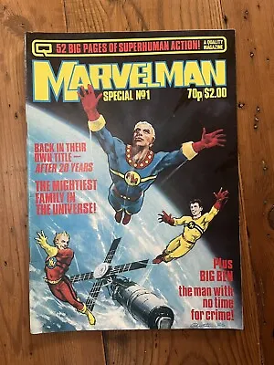 £9.99 • Buy Marvelman Special #1 (Quality Comics, 1984, Alan Moore)