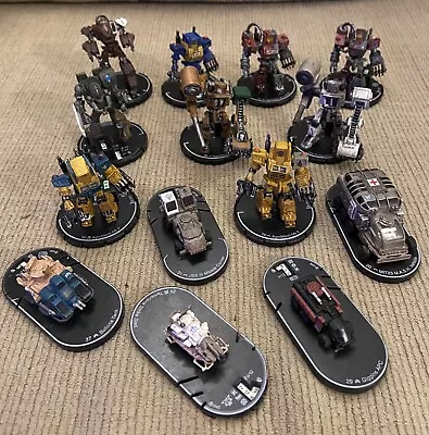 MECHWARRIOR Lot Of 14 MECHWARRIOR SOLDIER FIGURES VEHICLES • $45