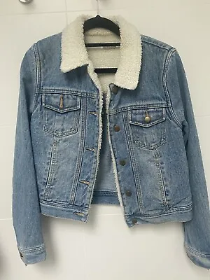 Kookai Women’s Denim Jacket Size 36 AU 8  • $28