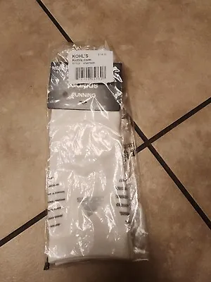 Men's Adidas Running Over The Calf Socks Unisex White Sz Medium  • $14