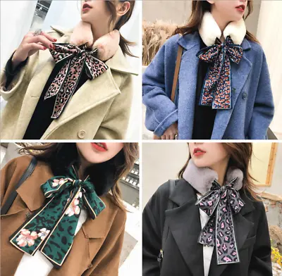 Women Faux Fur Scarf Shawl Wrap Collar Cape Scarves Stole Winter Scarf Hot • $4.19