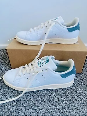 Unisex Adidas Stan Smith OG PK White Green Sneakers - Mens US Size 9. • $30