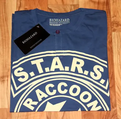 Resident Evil BIOHAZARD S.T.A.R.S. Official Collection Capcom Long Sleeve Tee XS • $152.98