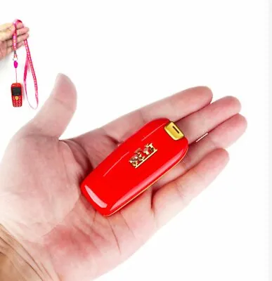 Mini Car Key Model Mobile Phone Magic Voice Dual Sim Tiny Size Children Phone • $28.99