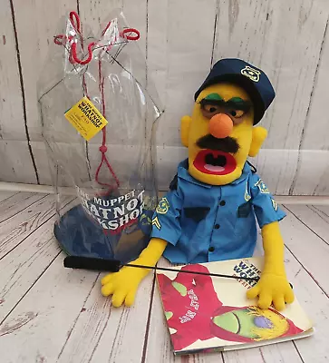 Muppet Policeman Puppet With Hand Stick Whatnot Workshop FAO Schwarz Jim Henson • £124.99