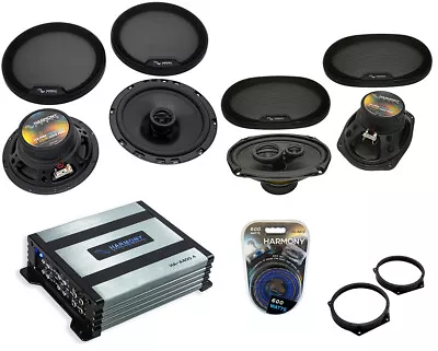 Harmony Mini Cooper 02-06 HA-65 6.5  300W Speakers HA-R69 6x9  450W & 800W Amp • $169.99