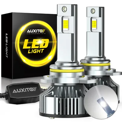 CANBUS 9012 HIR2 LED Headlight Bulbs Kit High Low Beam Super Bright 6500K White • $46.99