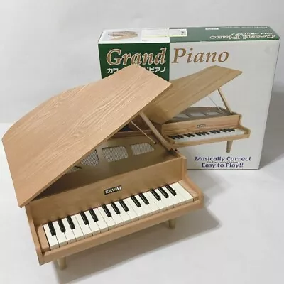 KAWAI Mini 32 Key Grand Piano 1102 For Kids Musical Instrument Toy Natural Brown • $198.99